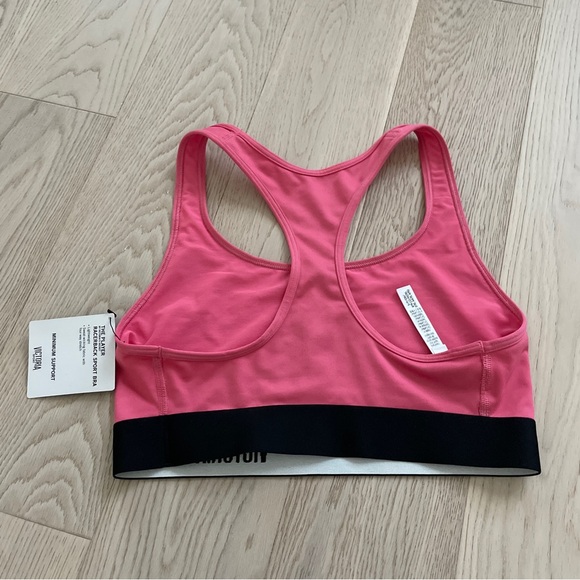 Victoria Secret The Player Racerback Sport Bra - Small - BNWT - Picture 3 of 8